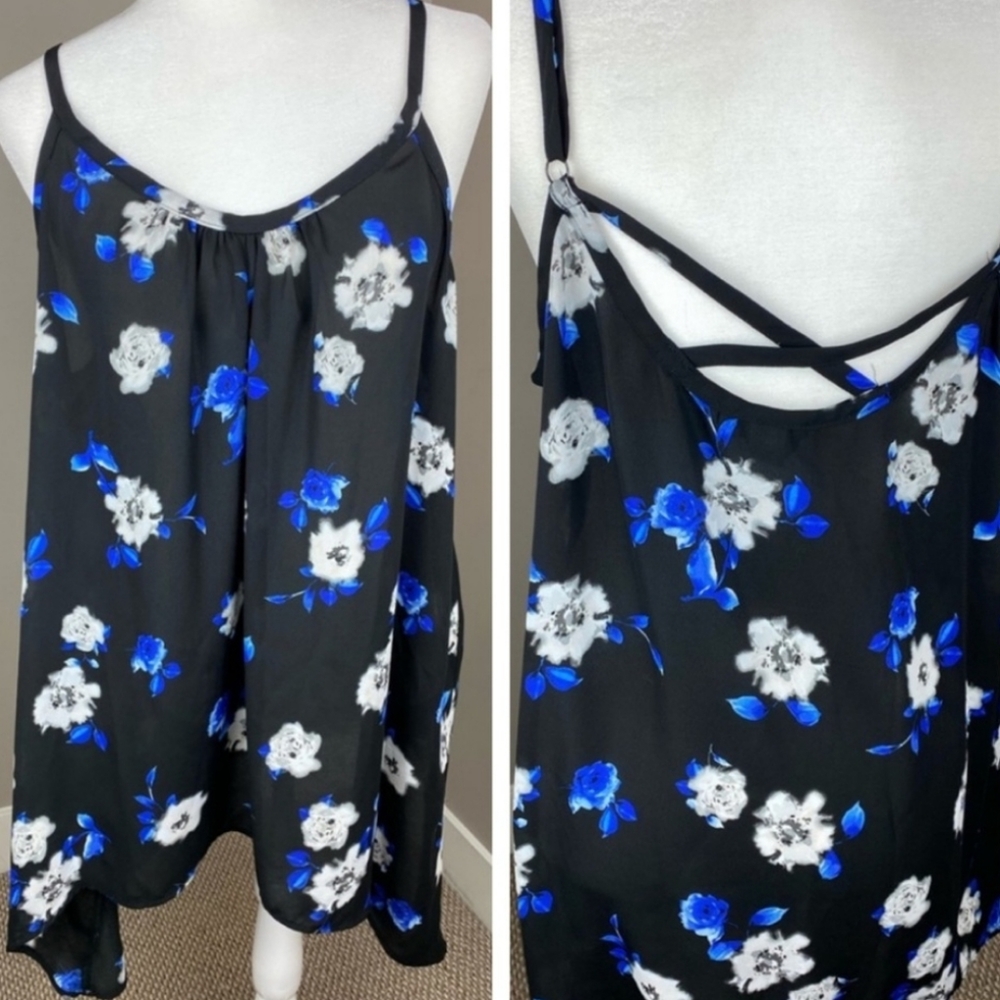 Women's Floral Flowy Tank